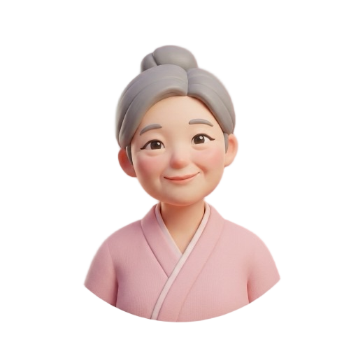 포근하게 품어주는 할머니